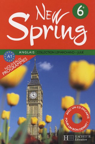 Anglais 6e New Spring (1CD audio)