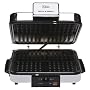Maxi-Matic EBG-980 Elite Cuisine 1200-Watt Waffle and Breakfast Grill with Temperature Control, Chrome
