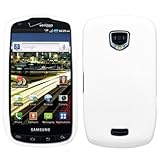 White Silicone Case / Skin / Cover for Samsung Droid Charge / SCH-i510