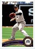 2011 Topps Baseball Card #286 Melvin Mora - Colorado Rockies - MLB Trading Card In A Protective Screwdown Case