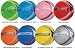 Diadora Mini Napoli Ball 8 Colors Soccer Balls GREEN/YELLOW/DARK GREEN - C248 MINI - 18-19 DIAMETER
