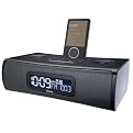 iHome Zune Dual Alarm Stereo Clock Radio with AM/FM Presets - Black (ZN9B)