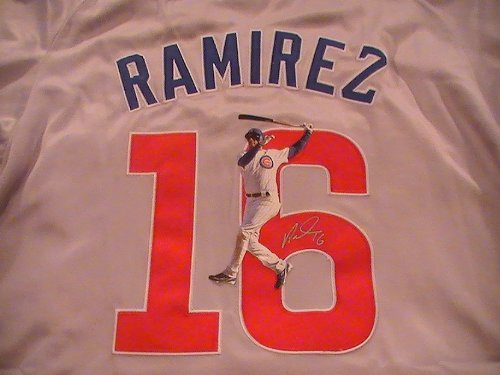 ARAMIS RAMIREZ SIGNED AUTOGRAPHED JERSEY CHICAGO CUBS COA + HOLOGRAM