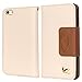 iPhone 5c Case,by HiLDA,Wallet Case,PU Leather Case,Credit Card Holder,Flip Cover Case[Brown] for iPhone 5C Only