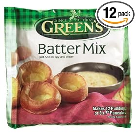 Greens Batter Mix, 4.40-Ounce Packages (Pack of 12)