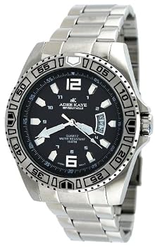 Adee Kaye #AK6554-M1 Men's 100M Pro Sports Diver Series Watch