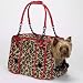 Zack & Zoey Safari Carrier Sm Red Leopard