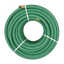 Hitachi 19407 100-Foot 3/8-Inch Heavy Duty Rubber Air Hose