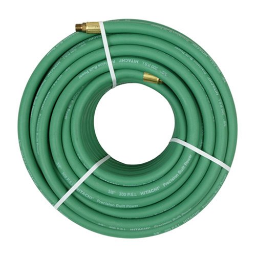 Hitachi 19407 100 x 3/8-Inch Heavy Duty Rubber Air Hose