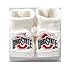 Ohio State White Lace Baby Booties Boxed Gift Set-NCAA LICENSED