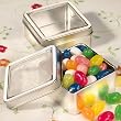 200PC FC4733 Clear Top Mint Tin Favors Wedding Baby Shower Favors & Accessories