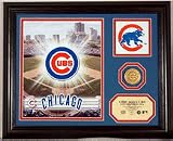 Chicago Cubs Team Pride Framed 8 x 10 Photograph and Medallion Set from The Highland Mint