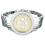 Mens Designer Watches Luxurman Diamond Watch 0.50ct