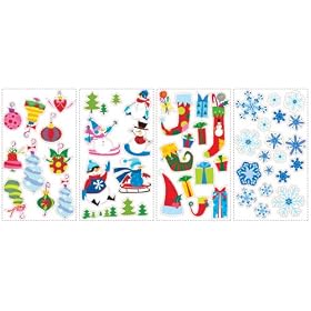 RoomMates PJ2015SCS Let it Snow Peel & Stick Appliques