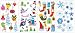 RoomMates PJ2015SCS Let it Snow Peel & Stick Appliques