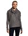 Kensie Womens Huggable Knit Sweater, Heather Sterling Grey, Medium