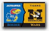 Kansas Jayhawks / Missouri Tigers Rivalry 3' x 5' Flag