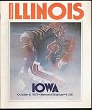 Illinois vs Iowa October 6, 1979 (Football Program)