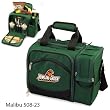 Bowling Green Falcons Malibu Insulated Picnic Shoulder Pack/Bag - Hunter Green w/Digital Print