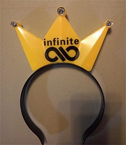 KPOP Goods Infinite Crown Head Hair Band Sunggyu Dongwoo Glow Hoop Hairband Light