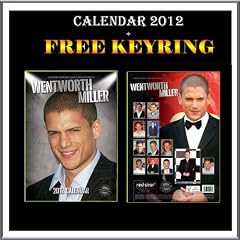 Wentworth Miller Kalender 2012 + Kostenlose Wentworth Miller Schl�sselring - Calendar 2012