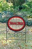 Texas Tech Stained Glass Yard Sign