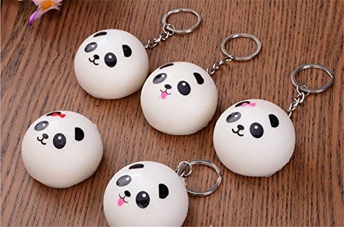 4Pcs Cute Panda Squishy Charm( Comes Random)