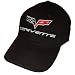 Corvette C6 Cotton / Twill Black Hat
