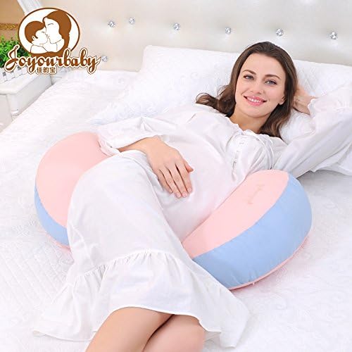 Joyourbaby Back and Belly Support Maternity Pillow (Jade Blue)