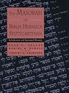 The Masorah of Biblia Hebraica Stuttgartensia: Introduction and Annotated Glossary