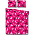 Parure de lit 2 personnes housse de couette 200 x 200 cm + 2 taies PLAYBOY