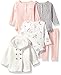 Carter's Girls' 5-Piece Fashion Sweater and Bodysuit Set