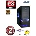 ANKERMANN-PC "Gamer Desktop" AMD FX-4100 (4x3,60 GHz) | NVIDIA GeForce GTS 450 1GB GDDR5 | 4GB RAM DDR3 | 1TB HDD SATA3 | ASUS M5A78L-M/USB3 | USB 3 | 24xDVD-Writer | Netzteil Coolermaster 450W 80+ Bronze 5J. Garantie | Case A-Dis ELITE 905