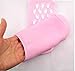 AYAOQIANG Moisturizing Gel Spa Socks for Moisturize Soften Repair Cracked Skin-2Pair(Pink + Blue) (Pink + Blue)