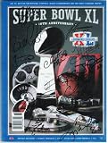Autographed Pittsburgh Steelers Super Bowl XL Program signed by: Bill Cowher, Troy Polamalu, James Harrison, Verron Haynes, Joey Porter, Heath Miller, Ike Taylor, Deshea Townsend, Bryant McFadden, Chris Hope, Clark Haggans, Larry Foote, Willie Parker & Ce