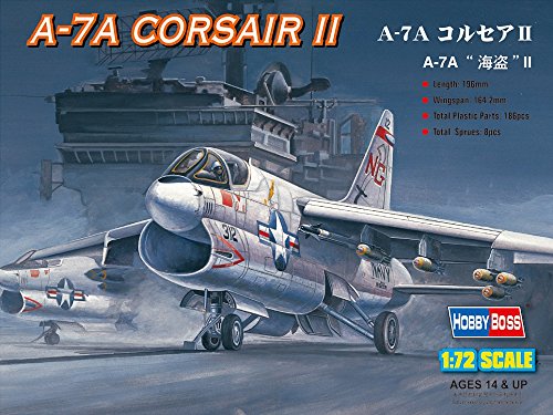 Hobby boss a-7a "corsair" ii airplane model b…