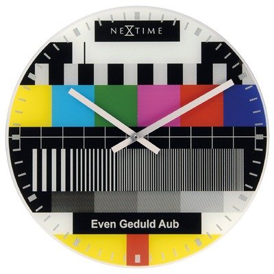 Test Page Glass Wall Clock