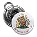 Creative Clam The Royal Wedding Prince William Coat Of Arms 2.25 Inch Button Style Bottle Opener With Key Ring
