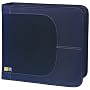 Nylon 320-Disc CD Wallet (Black) plus 16 CD/DVD Fast File Holder