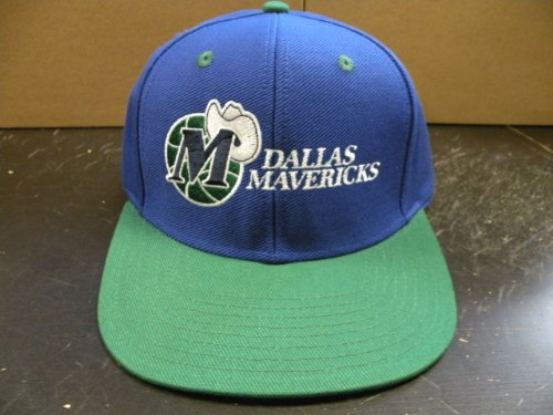 NBA Dallas Mavericks Retro Royal Green 2 Tone Snapback Cap
