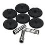 Swingline Replacement Punch Heads for Swingline Punch #A7074650 High Capacity Heavy Duty Punch, 9/32 Inch, 1 Set of 3 Punch Heads, 5 Discs, A7074872