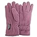 FLOSO Big Girls Childrens/Kids Plain Thermal Thinsulate Fleece Gloves (3M 40g)