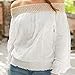 Sunward Sexy Women's Off-shoulder Strapless Long Sleeve Shirt Casual Blouse Tops