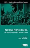 Personal representation : the neglected dimension of electoral systems