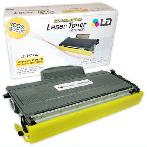 LD © Compatible Brother TN360 High Yield Black Toner Cartridge