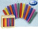 Chanukah Hannukah Festive Beeswax Candles