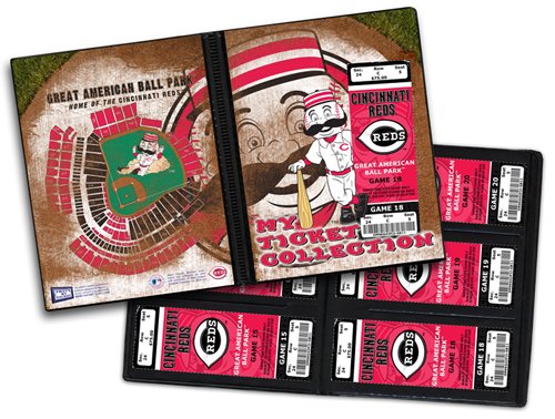 Cincinnati Reds Mascot Ticket Album - Redlegs