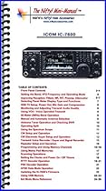 Icom IC-7600 Mini-Manual by Nifty Accessories Icom IC-7600 Mini-Manual by Nifty Accessories