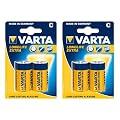 Varta 4114101412 - Batterie-SET 2x 2er-Packung LR14 Baby C Longlife