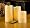 Lily's Home Flameless Ivory Pillar Candles with Remote Control, Set of 3